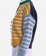 In The City 2026 Danielle Olivera Striped Cardigan