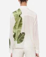 Its Not Like That 2026 Lori Soto Leaf Print Blouse
