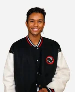 Jaafar Jackson 2026 Milano Italy Varsity Bomber Jacket