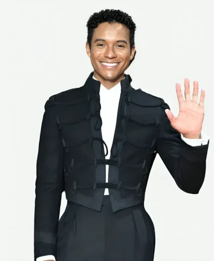 Jaafar Jackson Michael Tokyo Premiere Military Jacket