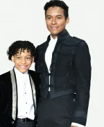 Michael Tokyo Premiere Jaafar Jackson Military Jacket
