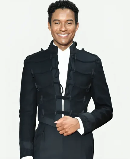 Jaafar Jackson Michael 2026 Tokyo Japan Premiere Michael Jackson Black Military Jacket