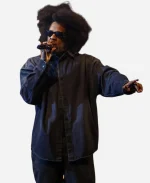18th Annual Roots Picnic 2026 Jay-Z Black Denim Jacket