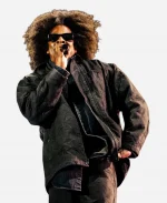 Jay-Z Roots Picnic 2026 Black Denim Jacket