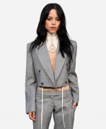 Emmy FYC 2026 Jenna Ortega Grey Blazer