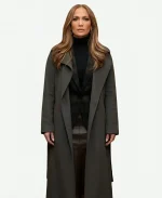 Office Romance 2026 Jennifer Lopez Black Coat