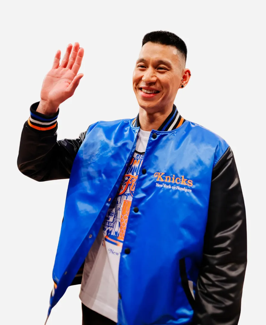 Jeremy Lin 2026 NBA Finals Game 3 Varsity jacket Jeremy Lin NBA Finals Game 3 Blue Varsity Jacket