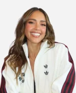 Jessica Alba 2026 Adidas Track Jacket