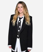 Alcock Double The Tonight Show Starring Jimmy Fallon S13 Milly Breasted Black Oversized Blazer