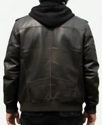 The Dog Stars 2026 Josh Brolin Leather Bomber Jacket
