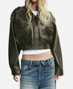 Off Campus S01 Julia Sarah Stone Leather Jacket