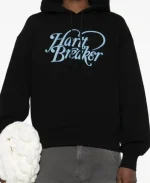 Off Campus 2026 Julia Sarah Stone Black Print Hoodie
