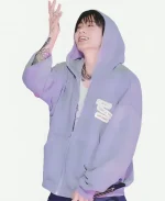 Jungkook Heather Gray Hoodie