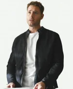 Justin Hartley Tracker S02 Black Suede Leather Jacket