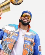 2026 NY Knicks Championship Parade Karl-Anthony Towns Jacket