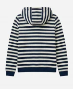 Kate TV Series The Four Seasons S02 Tina Fey Half Zip Striped Hoodie
