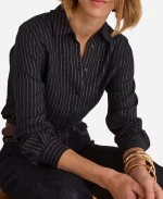 Beth Dutton Striped Shirt