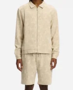 Off Campus 2026 Beau Maxwell Cream Jacket