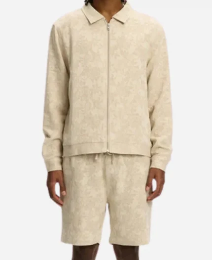 Off Campus 2026 Beau Maxwell Cream Jacket