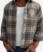 Khobe Clarke 2026 Off Campus S01 Beau Maxwell Checked Tweed Over­shirt Jacket