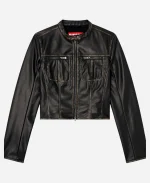 Kimiko Miyashiro The Boys S05 Leather Jacket - Black