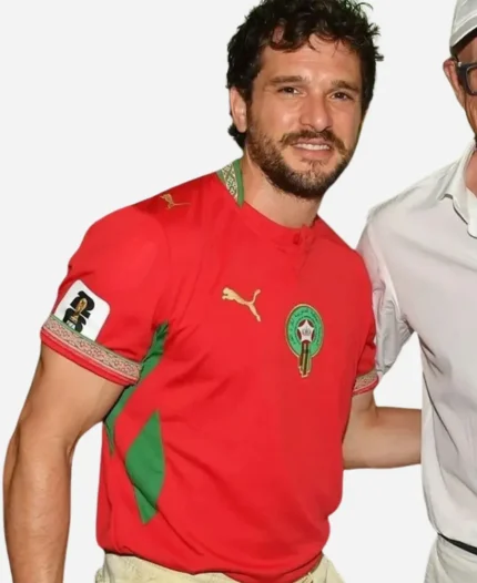 Kit Harington 2026 FIFA World Cup Brazil vs Moroccan Jersey