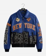 Kith for New York Knicks 2026 Champions Leather Jacket
