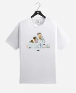Kith & Messi for Adidas Football Graphic T-Shirt In White