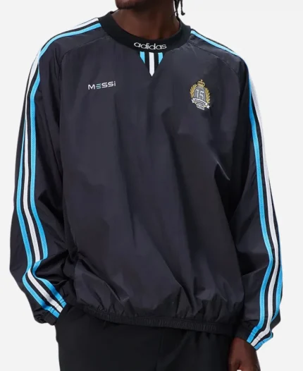 2026 Kith x Adidas x Lionel Messi Football Track Pullover Shirt
