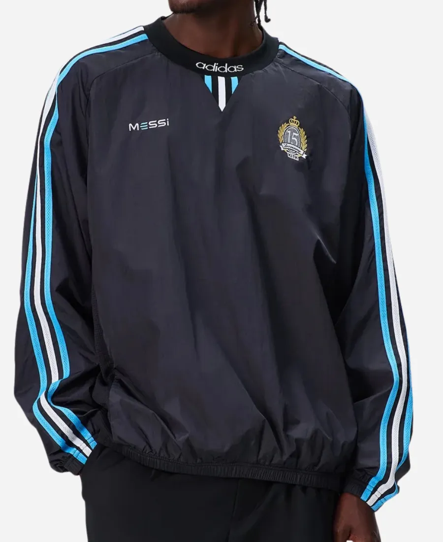 Kith & Messi for Adidas Football Track Pullover Shirt 2026 Kith x Adidas x Lionel Messi Football Track Pullover Shirt