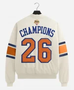 Kith for Knicks 2026 Champions Satin Bomber Jacket
