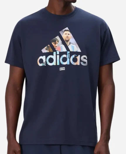 Kith x Adidas x Lionel Messi Football 2026 Graphic T-Shirt