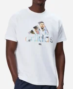 Kith x Adidas x Messi Football 2026 Night White Graphic T-Shirt