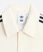 Kith x Adidas x Lionel Messi Football Chalk White Stripe Shirt For Sale