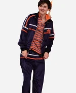 Timothée Chalamet Knicks vs Celtics Game 6 Blue Tracksuit