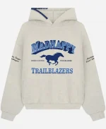 LeBron James Madhappy Trailblazers Heather Grey Hoodie