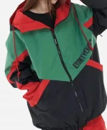 Geum Seong-je Colorblock Hooded Track Jacket