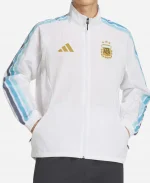 Lionel Messi 24-26 Argentina Anthem White Jacket