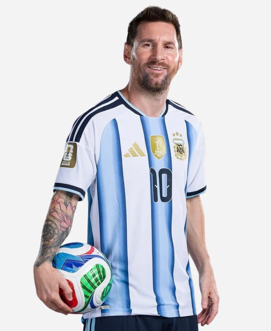 Lionel Messi 2026 World Cup Jersey 2026 FIFA World Cup Algeria vs Argentina Lionel Messi Jersey