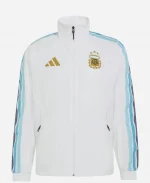 Lionel Messi 2026 Argentina Adidas Anthem White Jacket