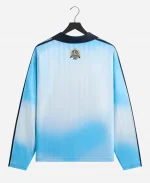 Messi x Kith x Adidas Football Goalkeeper Blue Long Sleeve Tee