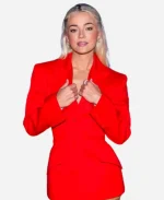 Livvy Dunne Baywatch Reboot Promo Red Blazer