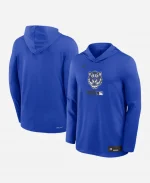MLB Detroit Tigers Nike City Connect Royal Blue Dri-FIT Hoodie