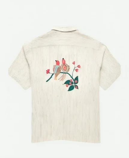 The Four Seasons Marco Calvani Bird Printed Shirt