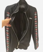 Matty Boy Chomper Track Jacket In Black