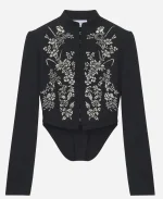 LA 2026 Mika Abdalla Black Cropped Jacket