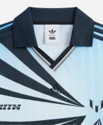 Lionel Messi x Kith x Adidas Football Goalkeeper Blue Long Sleeve Shirt