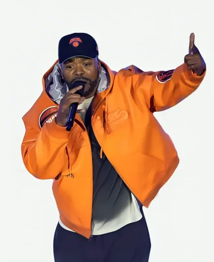 Method Man Halftime Show Knicks Game 2 Jacket