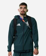 Mexico Team Travel Adidas Tiro 26 Windbreaker Full Zip Jacket