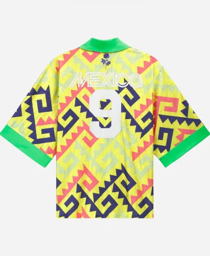 Willy Chavarria Mexico Goalkeeper Graphic Oversize Jersey T-Shirt